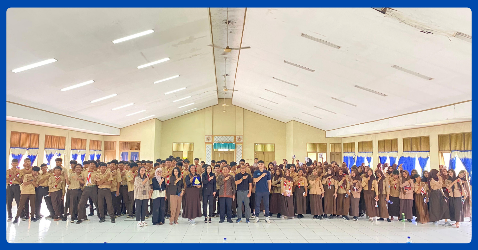 USNI Sambangi Puluhan SMA dan SMK Yadika hingga Yapim di Sumatra